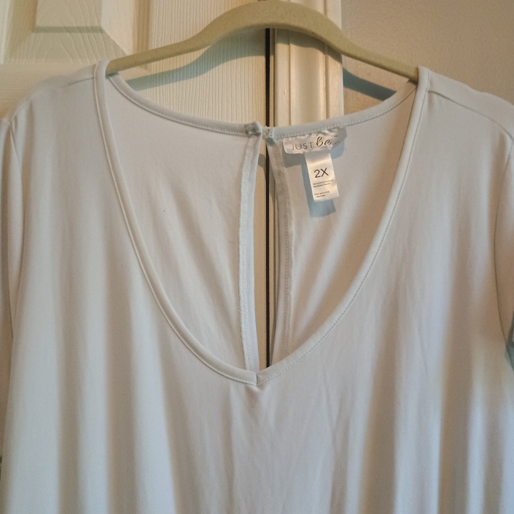 Just Be Women's Vertical Striped Jumpsuit  2X  Back Tie Effortless Chic‎ Boho - Picture 7 of 13